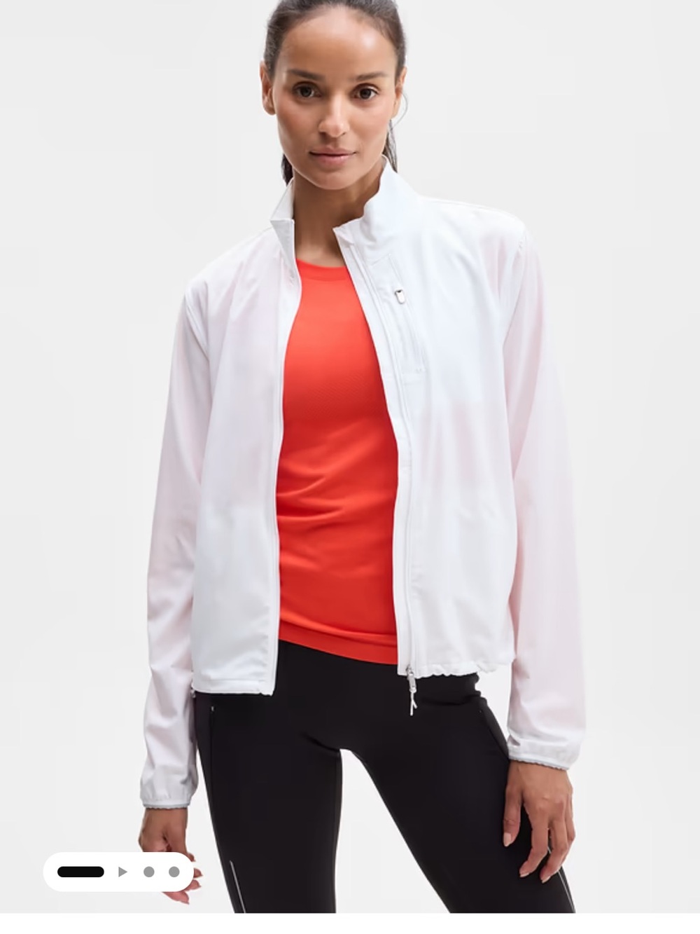 NWT Athleta sprint finish jacket